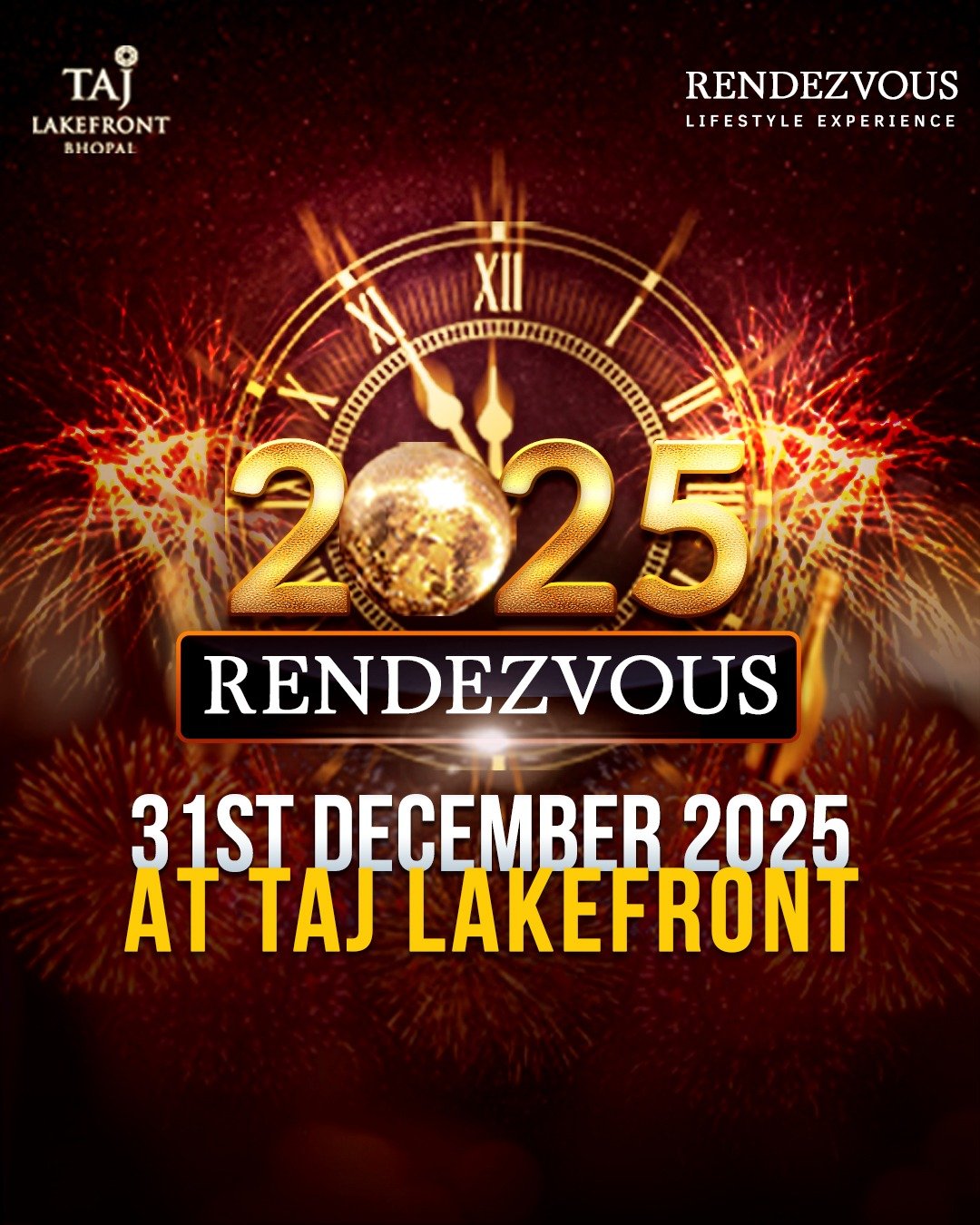 Rendezvous New Year Bash Poster